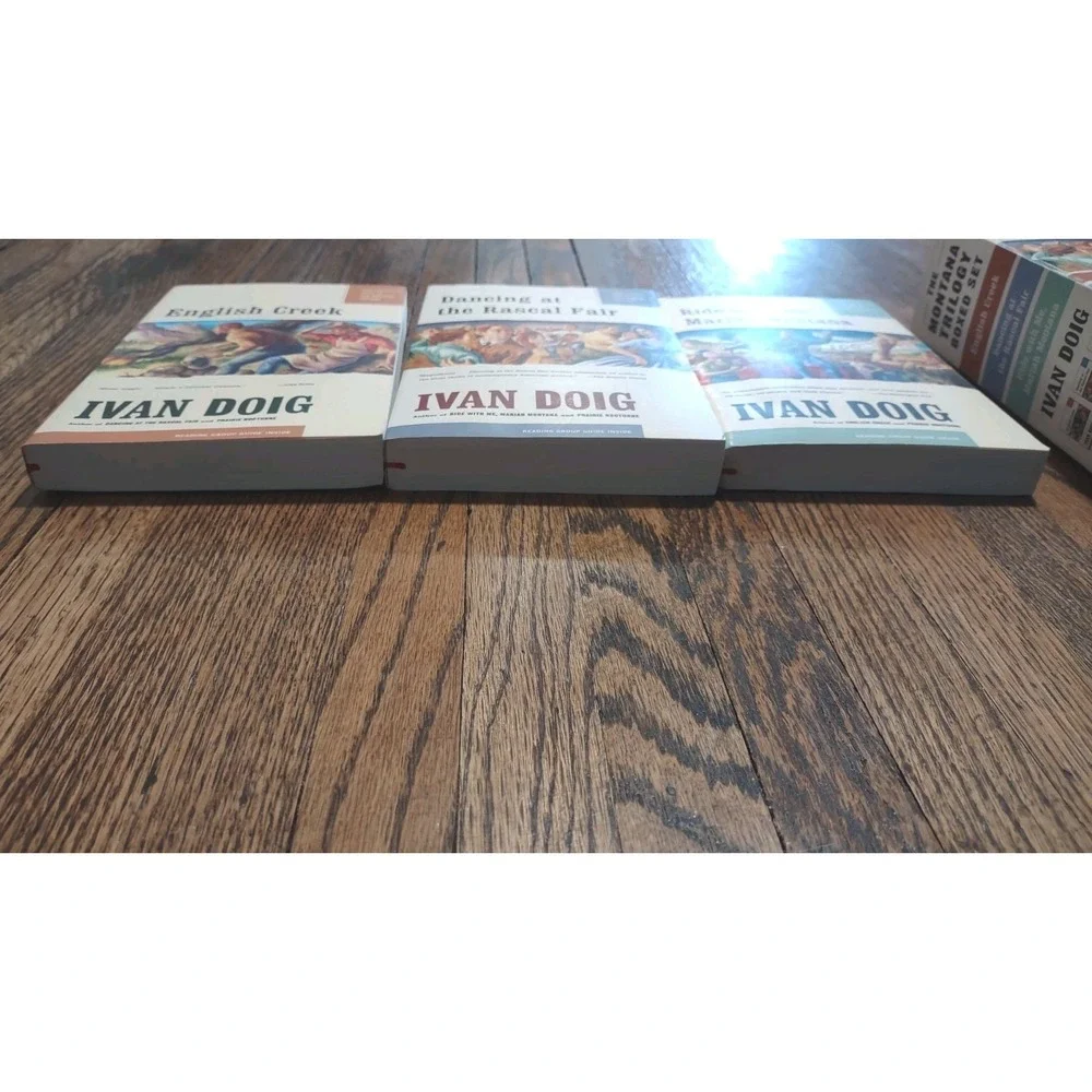 The Montana Trilogy Boxed Set Ivan Doig English Creek Rascal Fair Mariah Montana